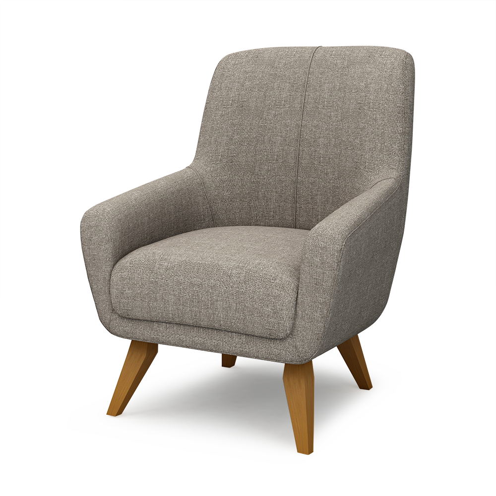 ICORR - Fabric / Leather Armchair