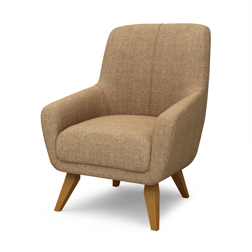 ICORR - Fabric / Leather Armchair