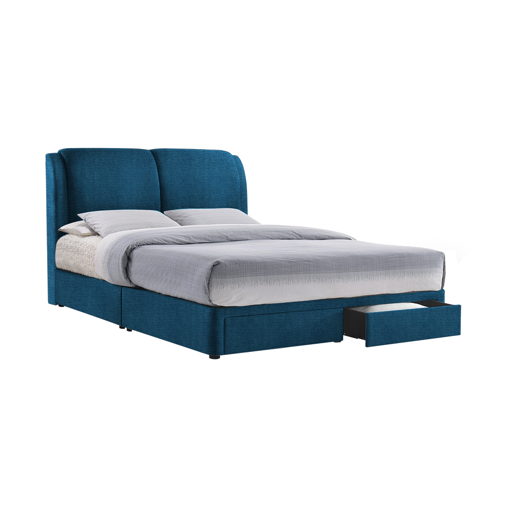ALFRED - Mix & Match Divan Bed Frame (with drawer) - Single / Super Single / Queen / King