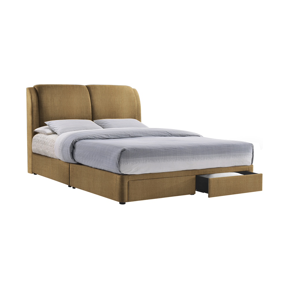 ALFRED - Mix & Match Divan Bed Frame (with drawer) - Single / Super Single / Queen / King