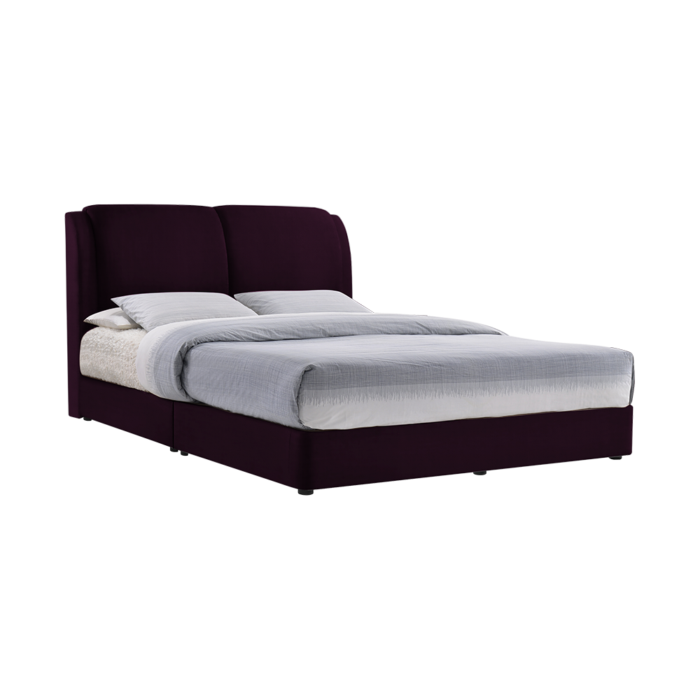 ALFRED - Mix & Match Divan Bed Frame (without drawer) - Single / Super Single / Queen / King