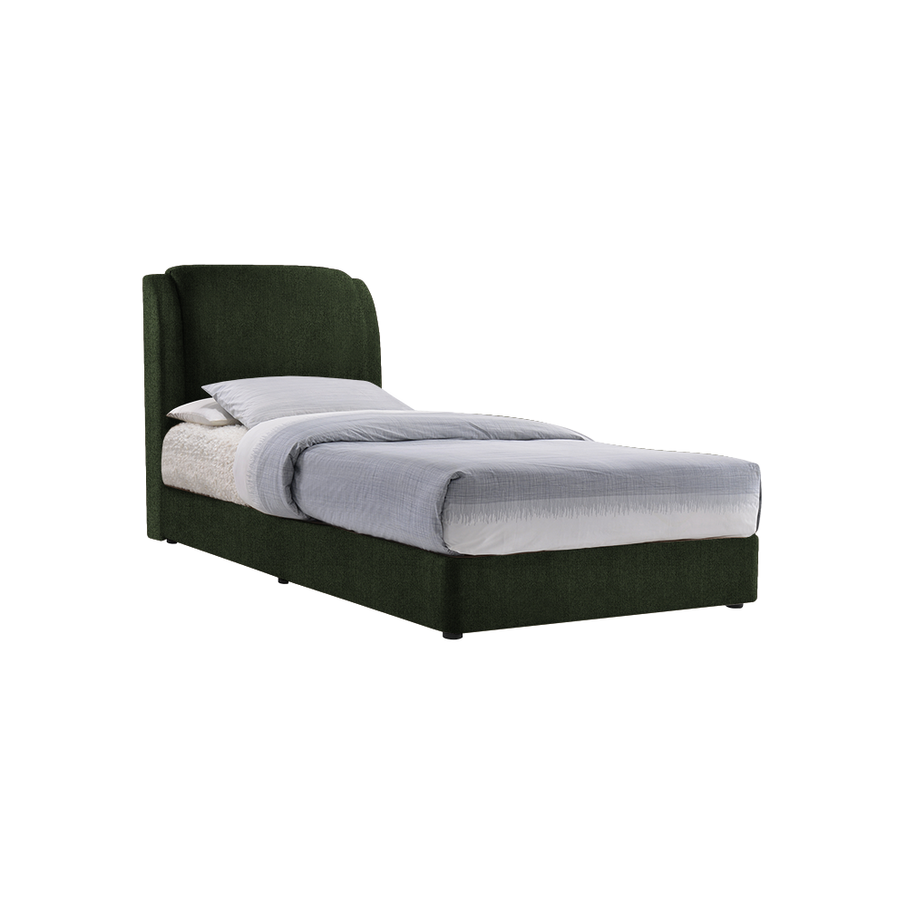 ALFRED - Mix & Match Divan Bed Frame (without drawer) - Single / Super Single / Queen / King