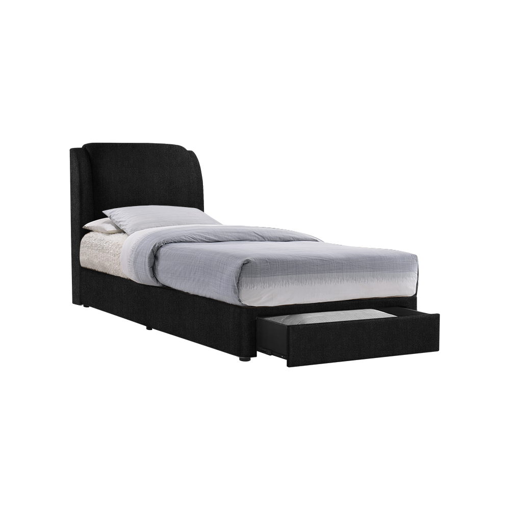 ALFRED - Mix & Match Divan Bed Frame (with drawer) - Single / Super Single / Queen / King