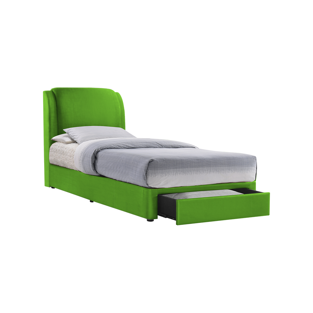 ALFRED - Mix & Match Divan Bed Frame (with drawer) - Single / Super Single / Queen / King