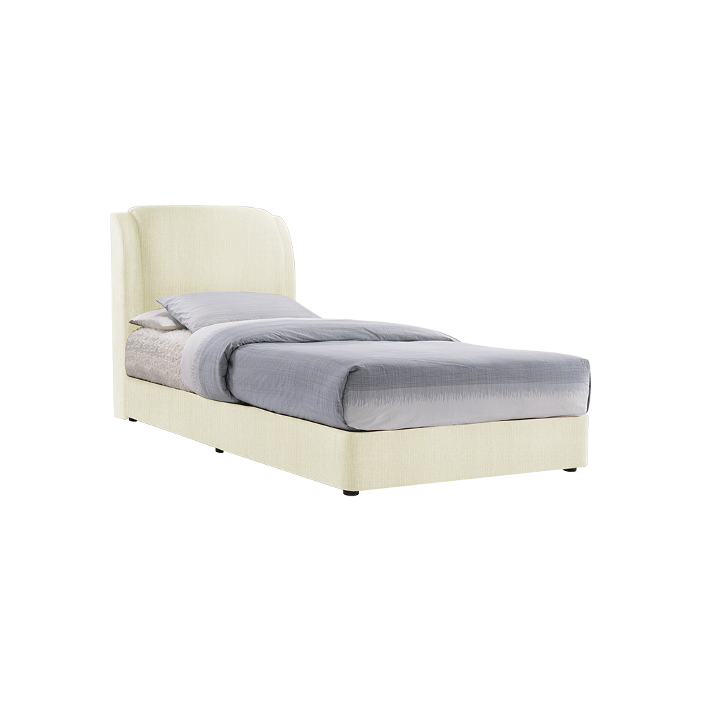 ALFRED - Mix & Match Divan Bed Frame (without drawer) - Single / Super Single / Queen / King