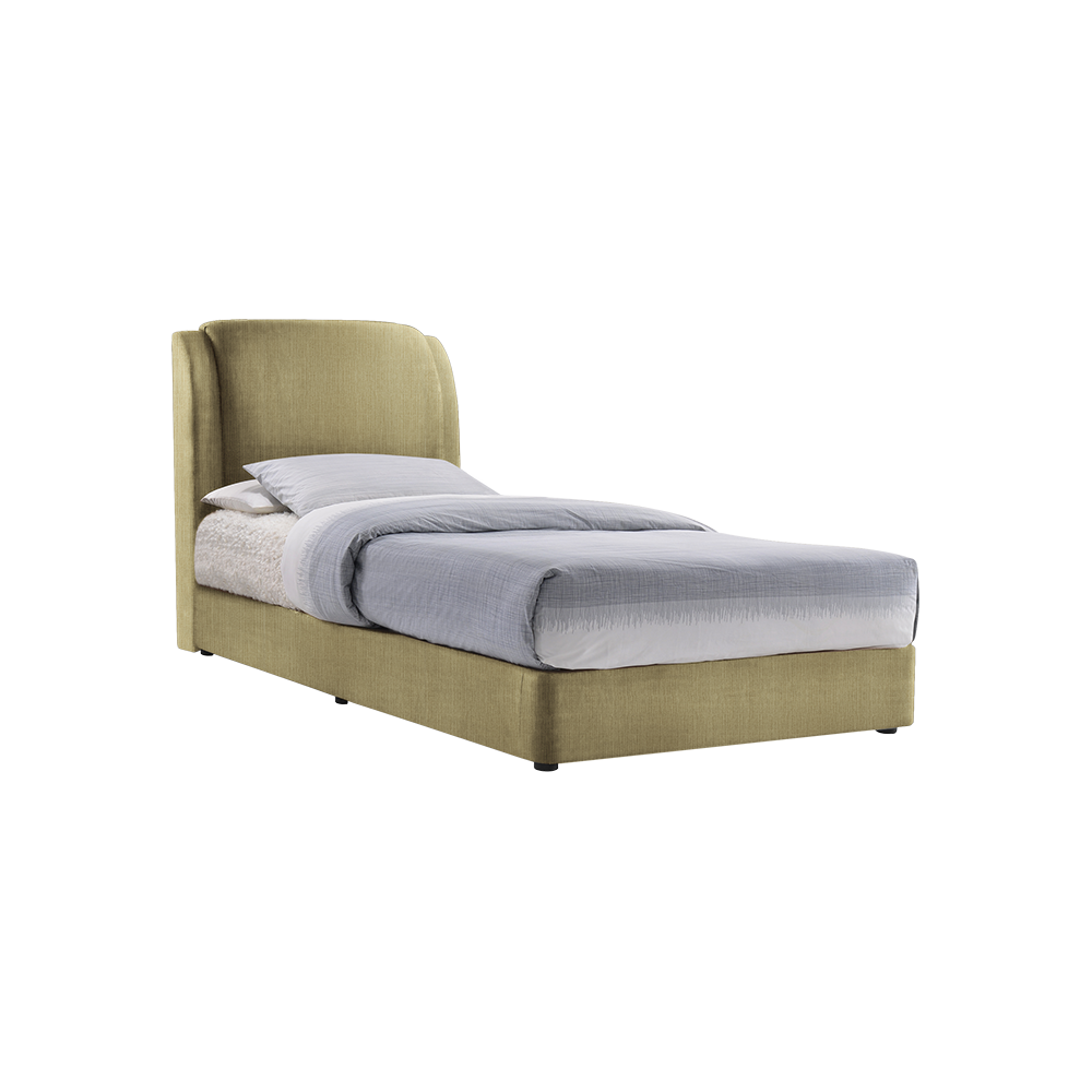 ALFRED - Mix & Match Divan Bed Frame (without drawer) - Single / Super Single / Queen / King