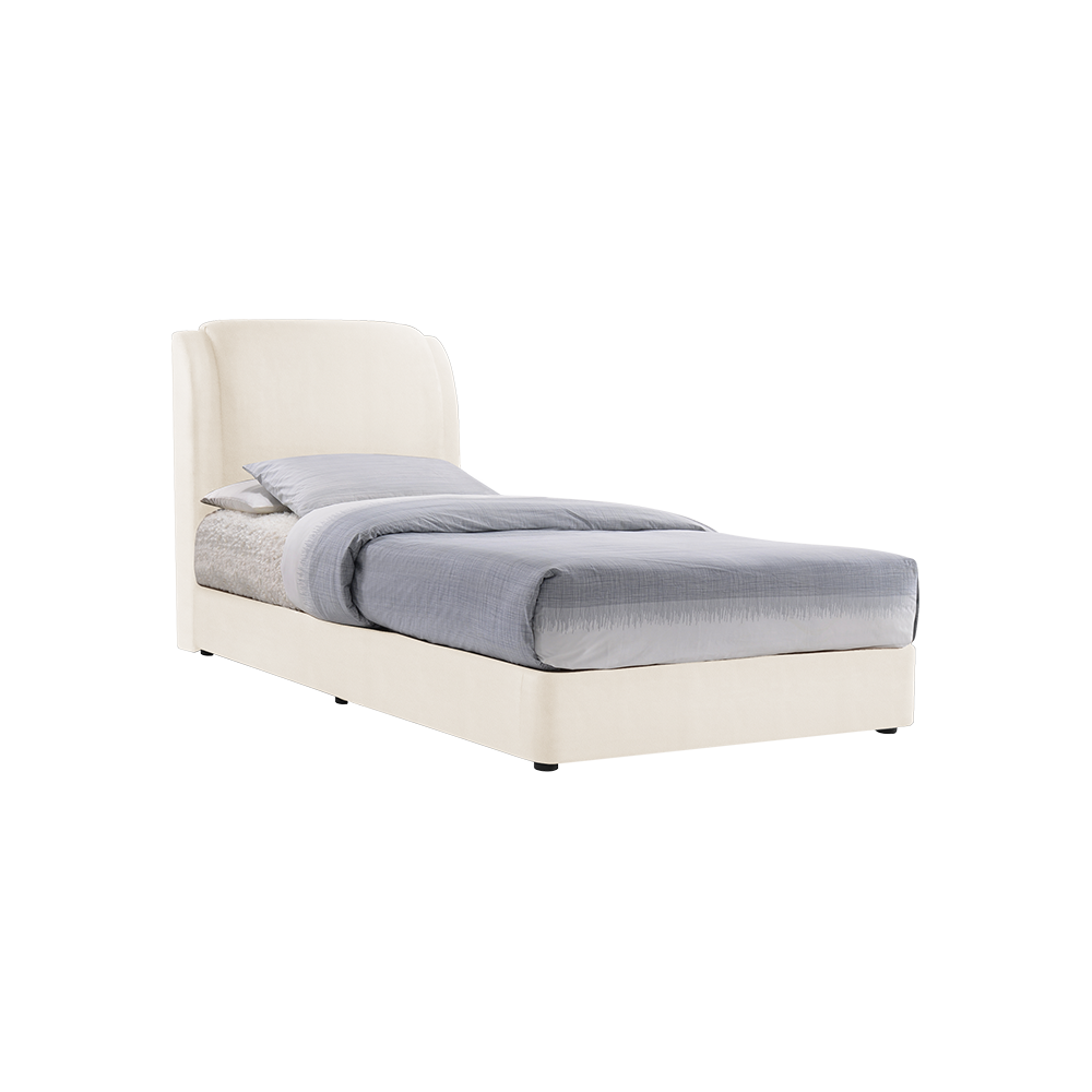 ALFRED - Mix & Match Divan Bed Frame (without drawer) - Single / Super Single / Queen / King