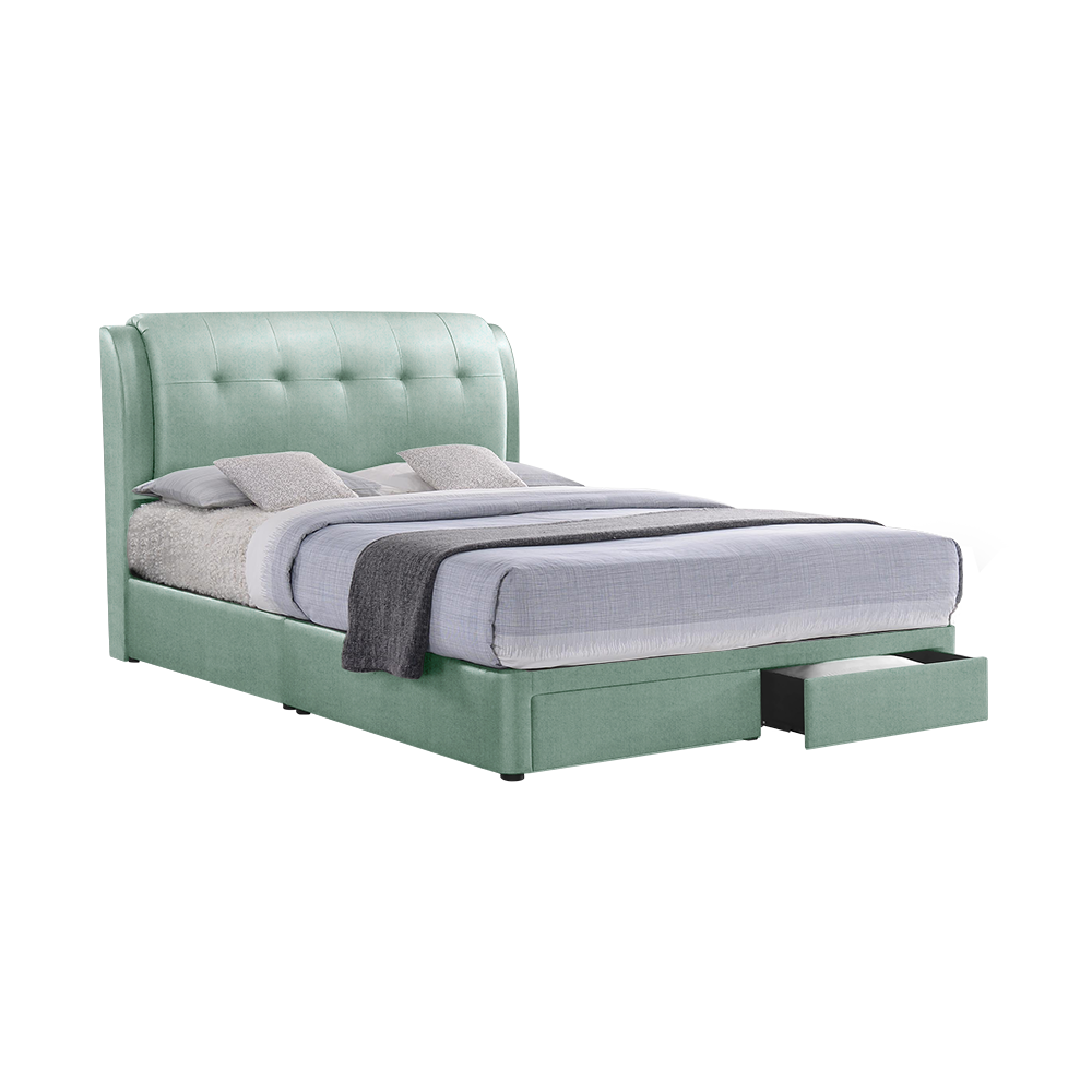 BENTLEY - Mix & Match Divan Bed Frame (with drawer) - Single / Super Single / Queen / King