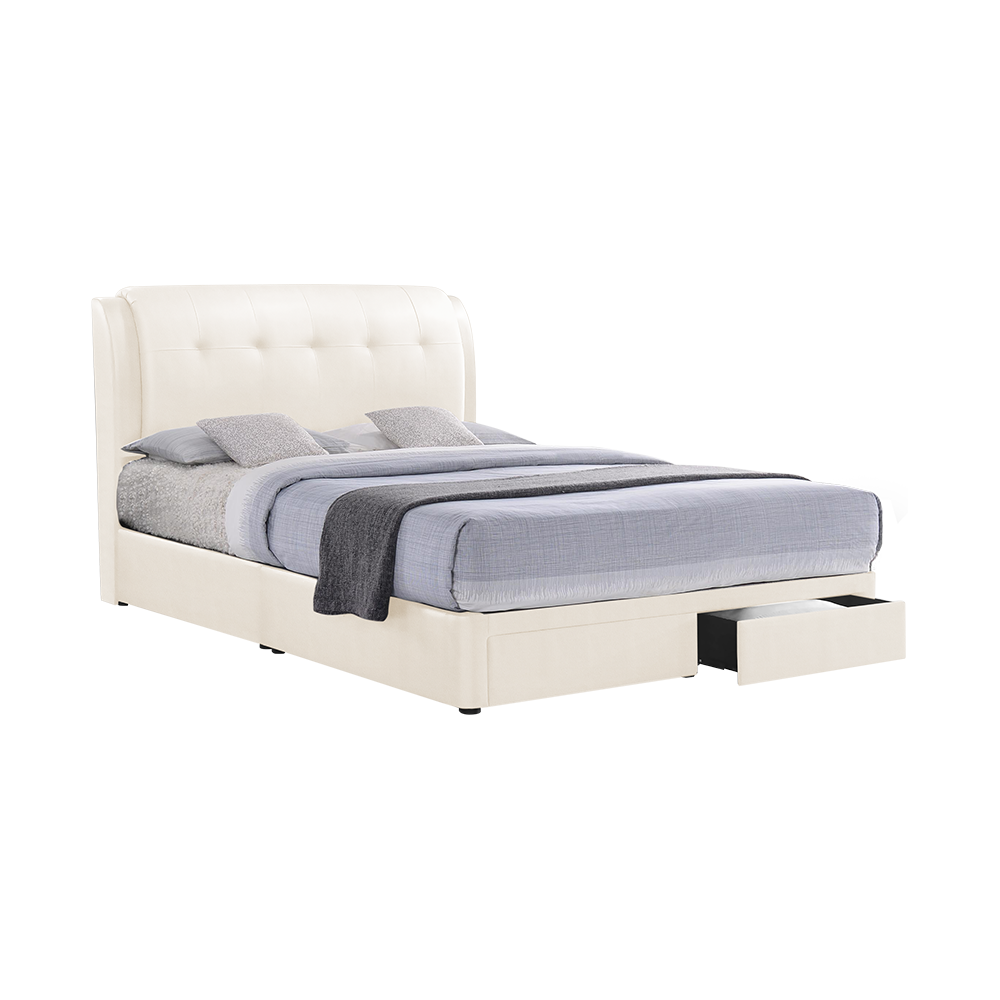 BENTLEY - Mix & Match Divan Bed Frame (with drawer) - Single / Super Single / Queen / King