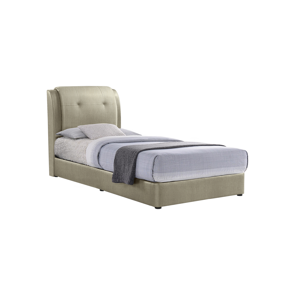 BENTLEY - Mix & Match Divan Bed Frame (without drawer) - Single / Super Single / Queen / King