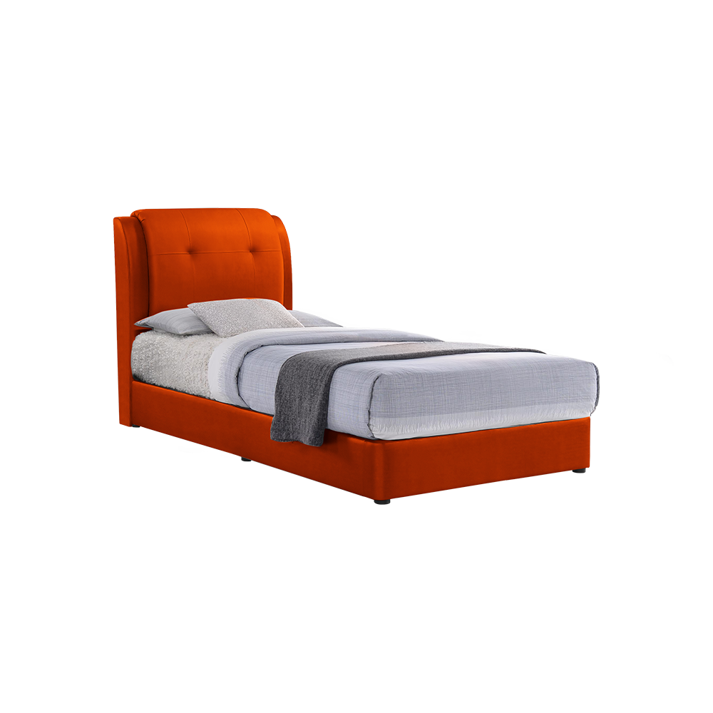 BENTLEY - Mix & Match Divan Bed Frame (without drawer) - Single / Super Single / Queen / King