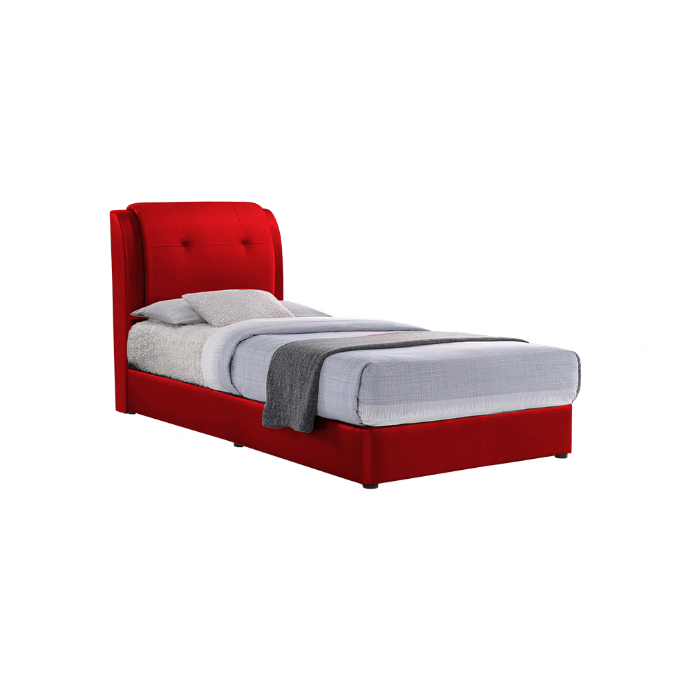 BENTLEY - Mix & Match Divan Bed Frame (without drawer) - Single / Super Single / Queen / King