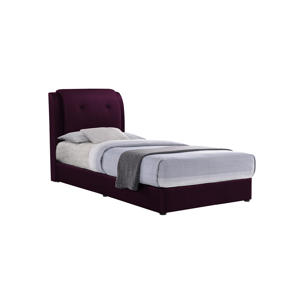 BENTLEY - Mix & Match Divan Bed Frame (without drawer) - Single / Super Single / Queen / King