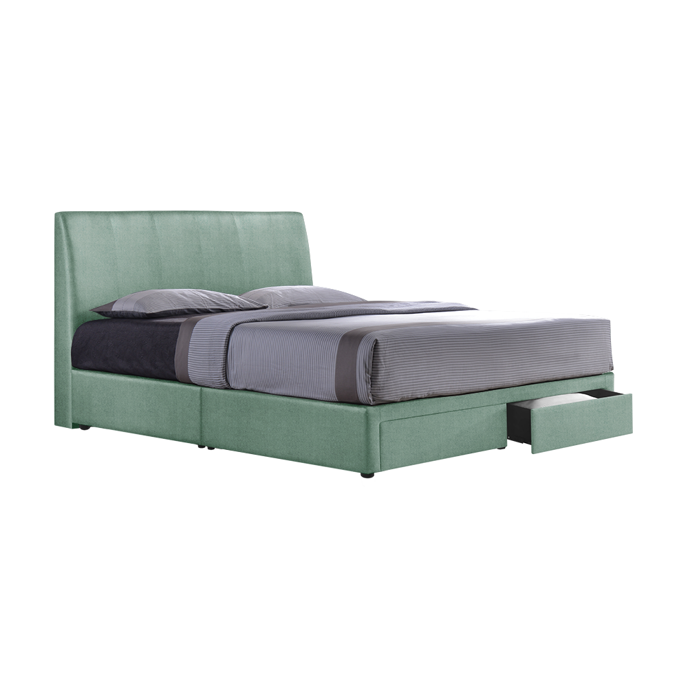CAIRO - Mix & Match Divan Bed Frame (with drawer) - Single / Super Single / Queen / King
