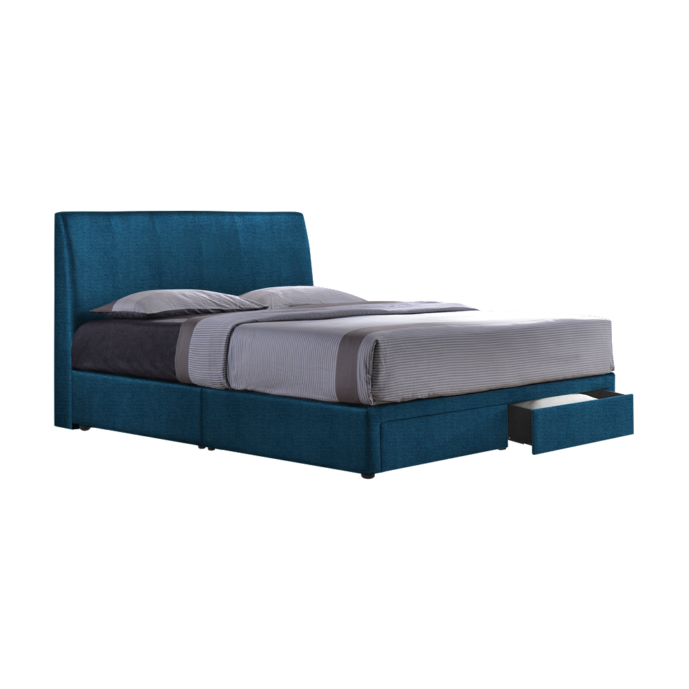 CAIRO - Mix & Match Divan Bed Frame (with drawer) - Single / Super Single / Queen / King
