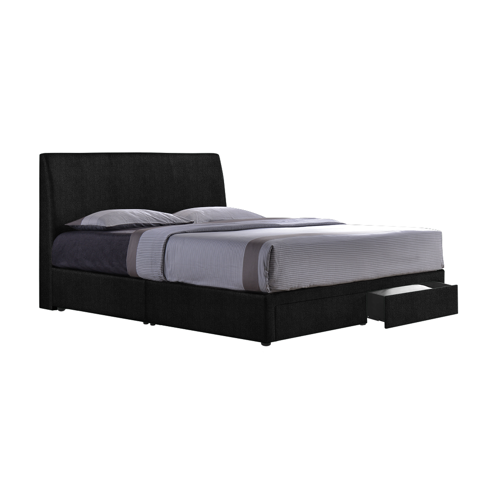 CAIRO - Mix & Match Divan Bed Frame (with drawer) - Single / Super Single / Queen / King