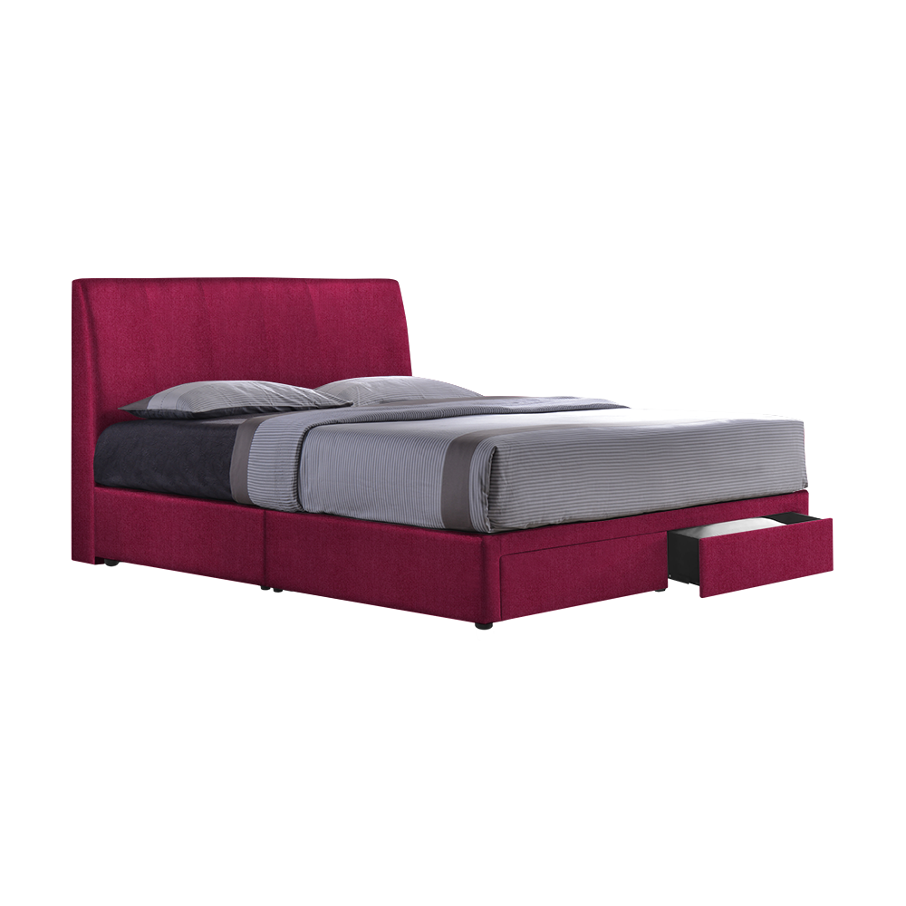 CAIRO - Mix & Match Divan Bed Frame (with drawer) - Single / Super Single / Queen / King