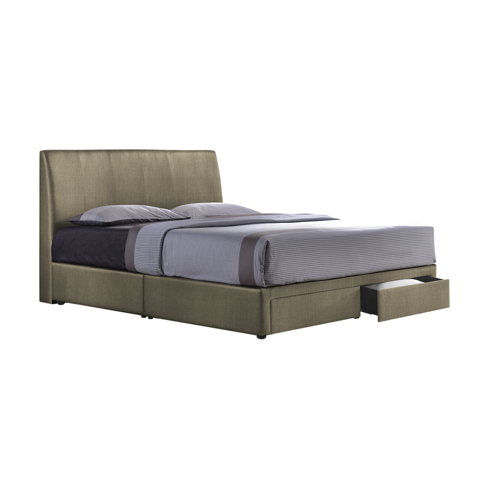 CAIRO - Mix & Match Divan Bed Frame (with drawer) - Single / Super Single / Queen / King