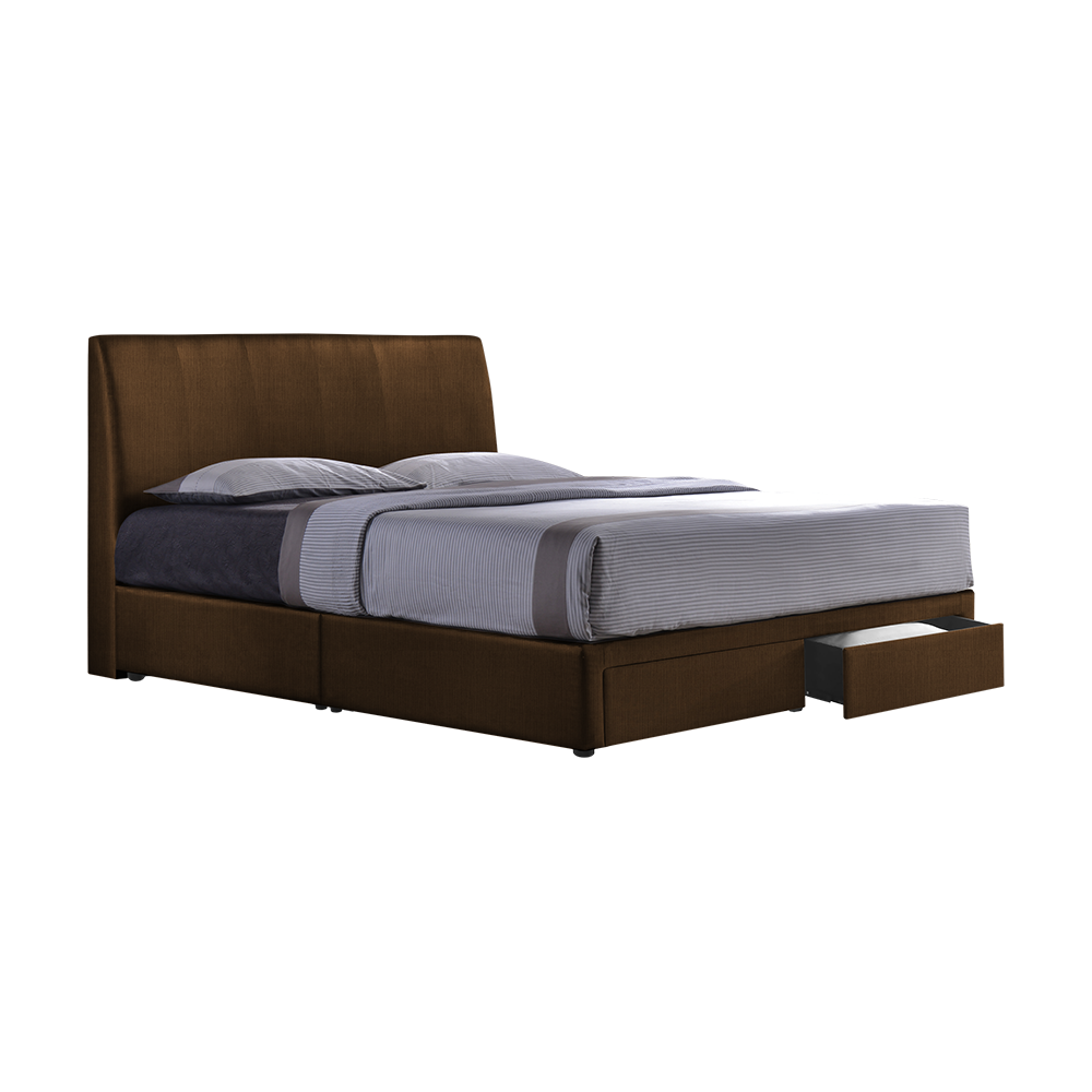 CAIRO - Mix & Match Divan Bed Frame (with drawer) - Single / Super Single / Queen / King