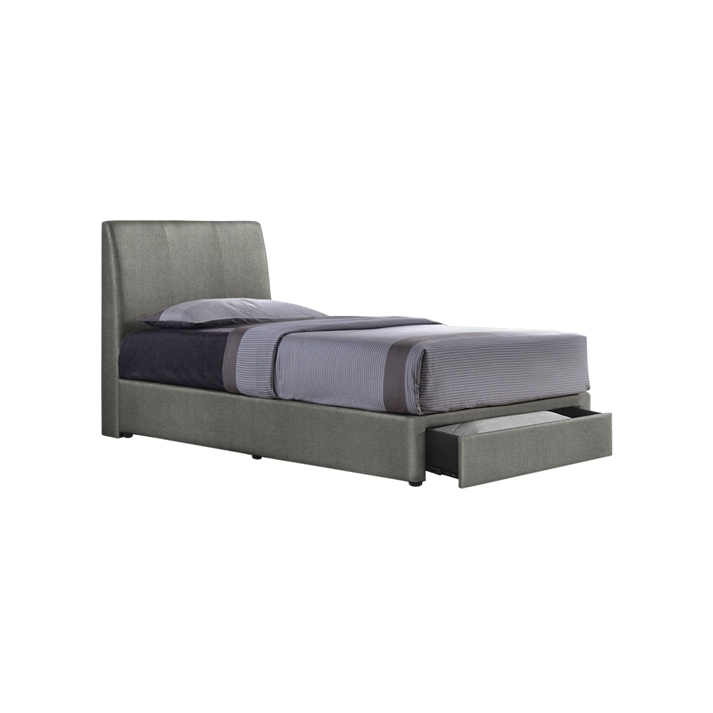 CAIRO - Mix & Match Divan Bed Frame (with drawer) - Single / Super Single / Queen / King