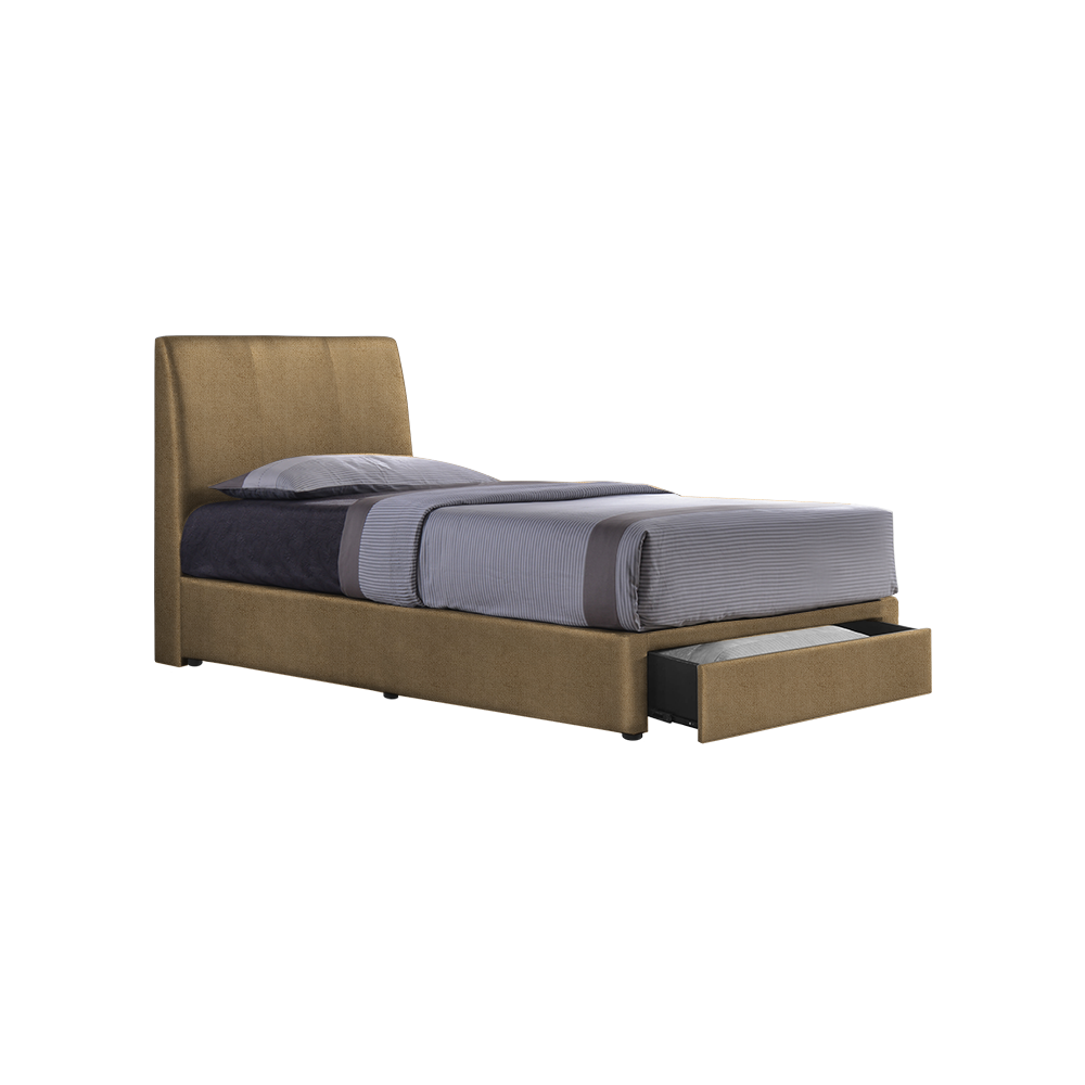 CAIRO - Mix & Match Divan Bed Frame (with drawer) - Single / Super Single / Queen / King