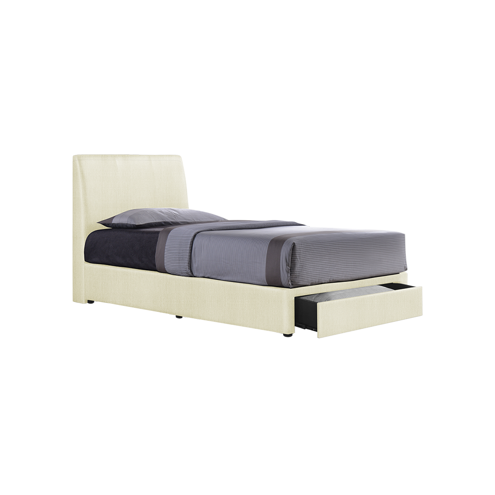 CAIRO - Mix & Match Divan Bed Frame (with drawer) - Single / Super Single / Queen / King