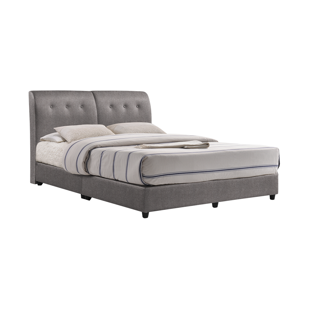 CLINTON - Mix & Match Divan Bed Frame (without drawer) - Single / Super Single / Queen / King