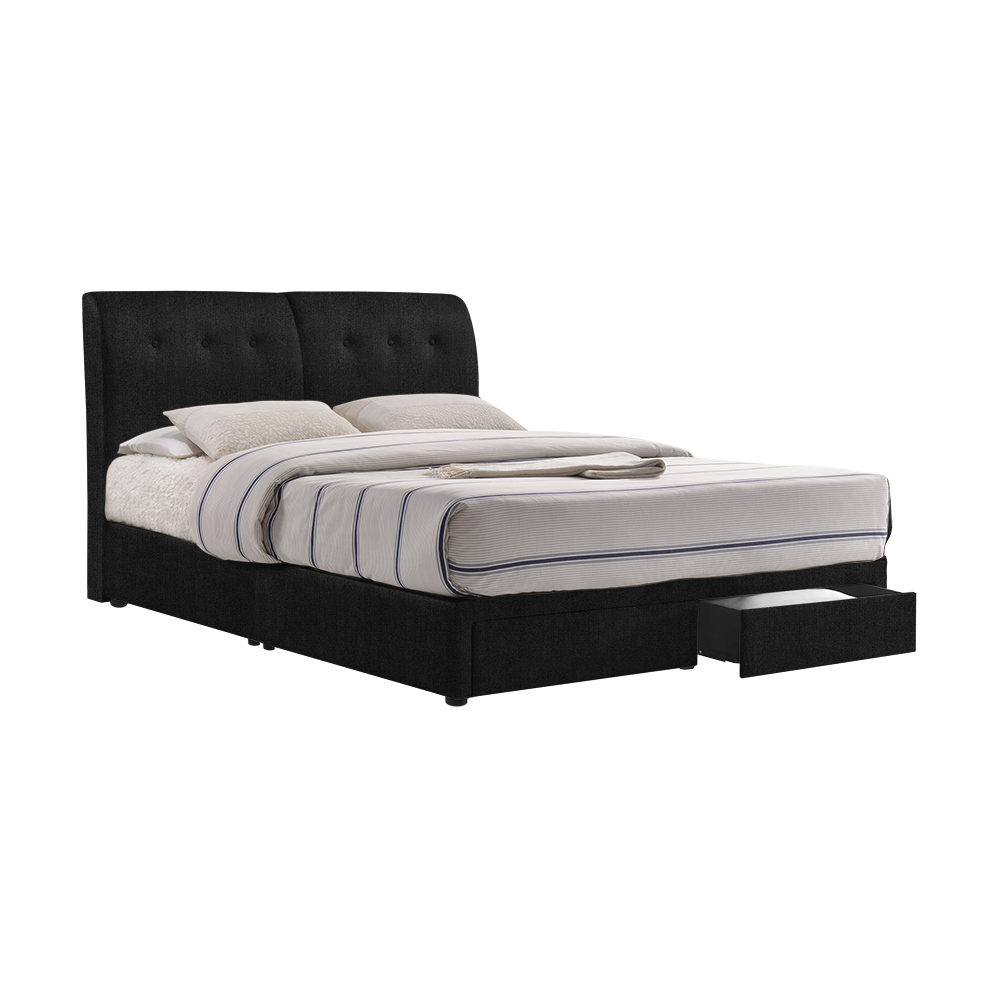 CLINTON - Mix & Match Divan Bed Frame (with drawer) - Single / Super Single / Queen / King