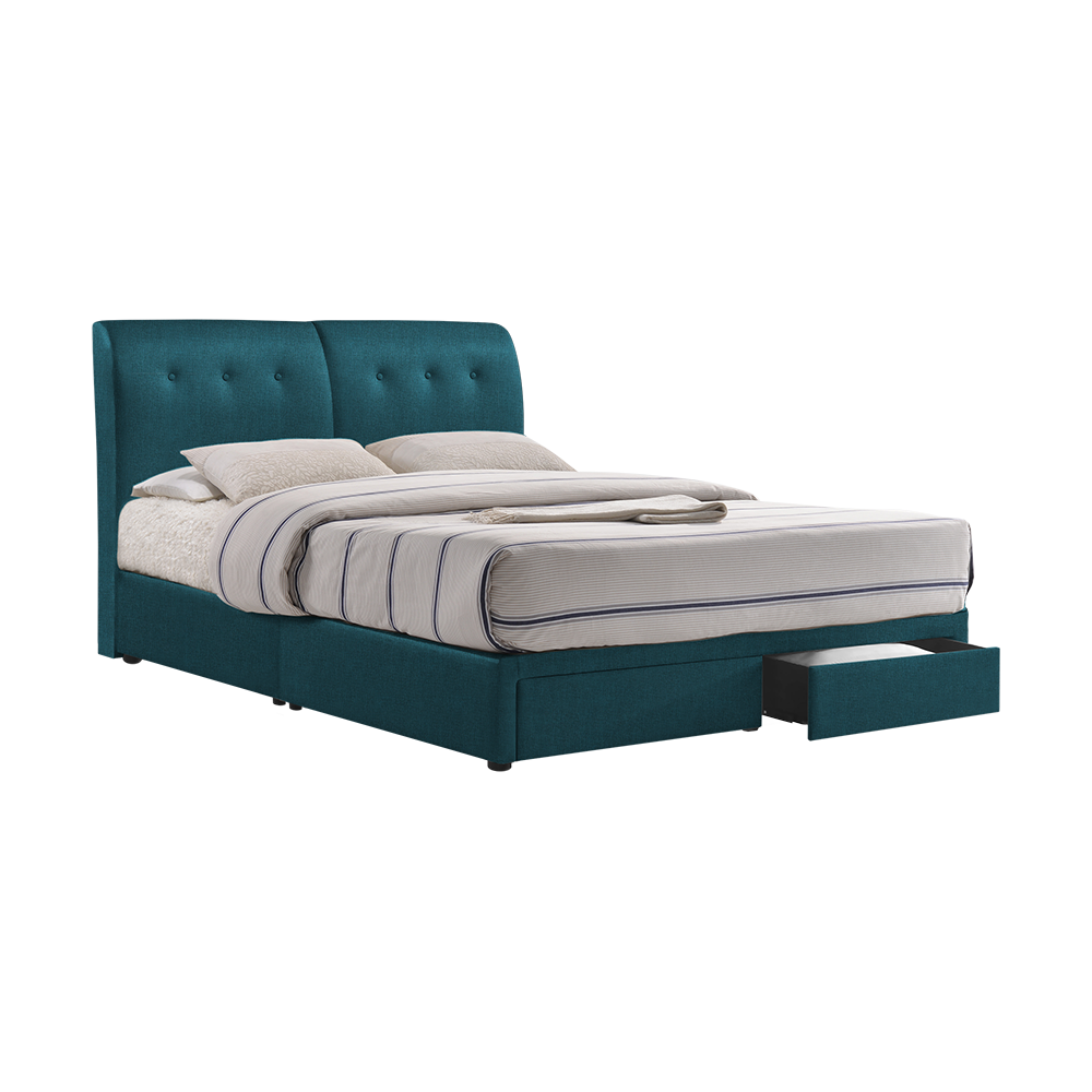 CLINTON - Mix & Match Divan Bed Frame (with drawer) - Single / Super Single / Queen / King