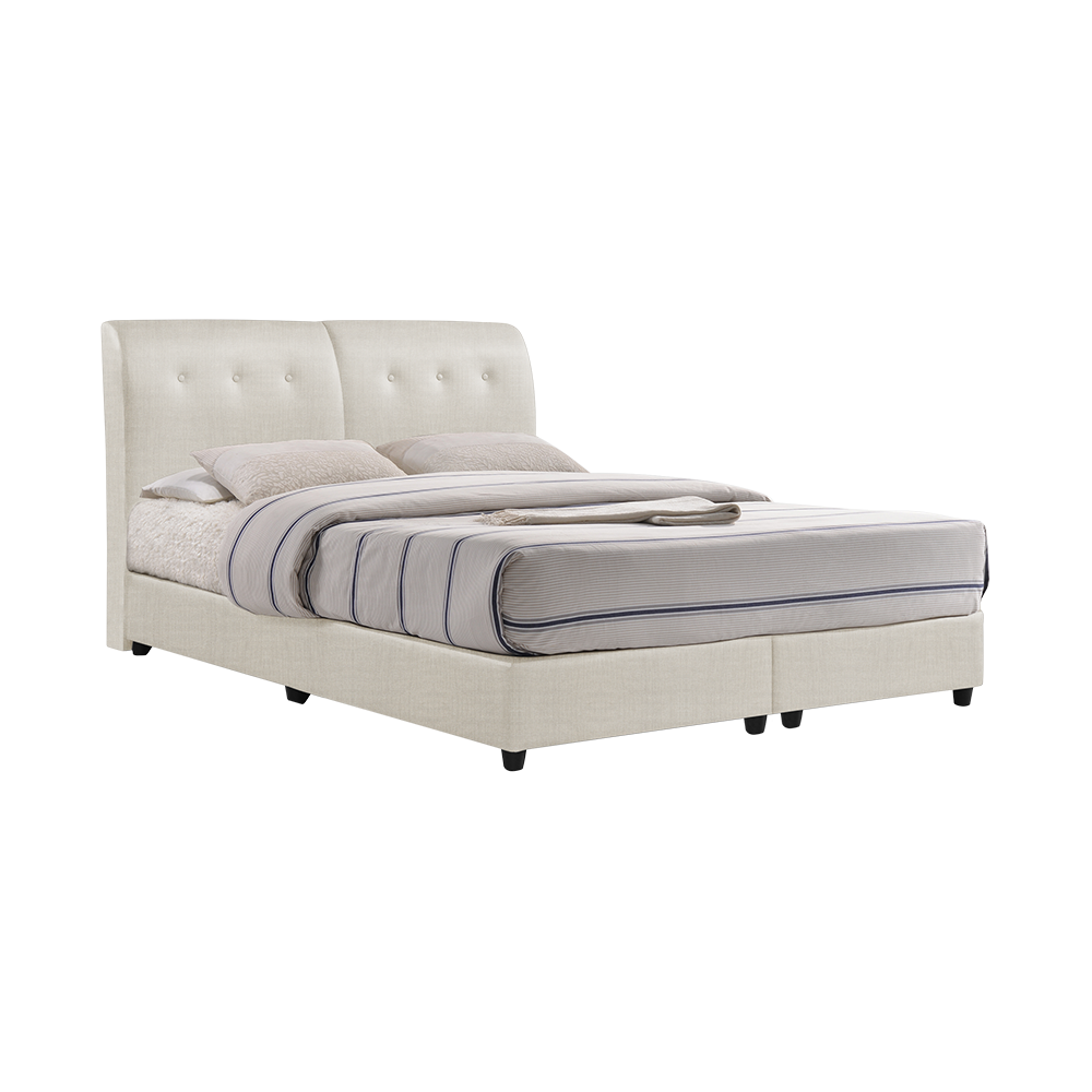 CLINTON - Mix & Match Divan Bed Frame (without drawer) - Single / Super Single / Queen / King