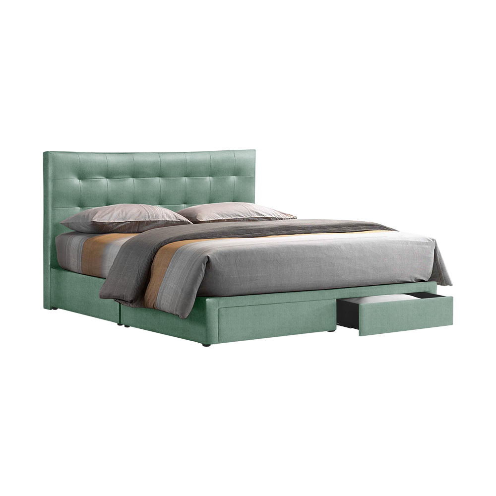 CLOE - Mix & Match Divan Bed Frame (with drawer) - Single / Super Single / Queen / King