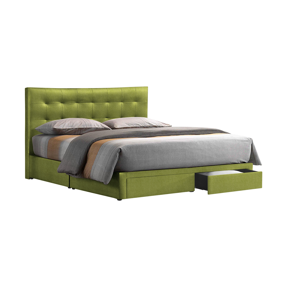 CLOE - Mix & Match Divan Bed Frame (with drawer) - Single / Super Single / Queen / King