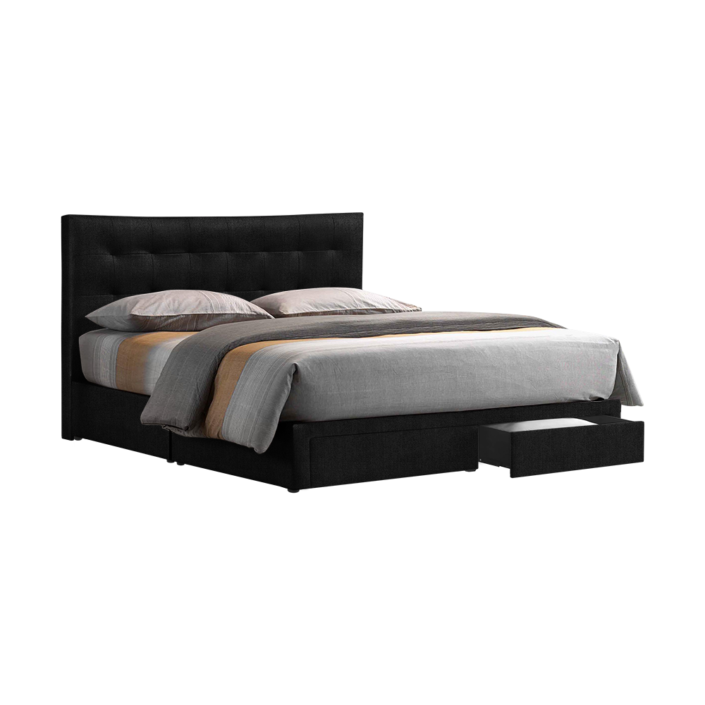 CLOE - Mix & Match Divan Bed Frame (with drawer) - Single / Super Single / Queen / King