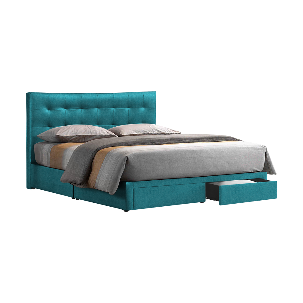 CLOE - Mix & Match Divan Bed Frame (with drawer) - Single / Super Single / Queen / King