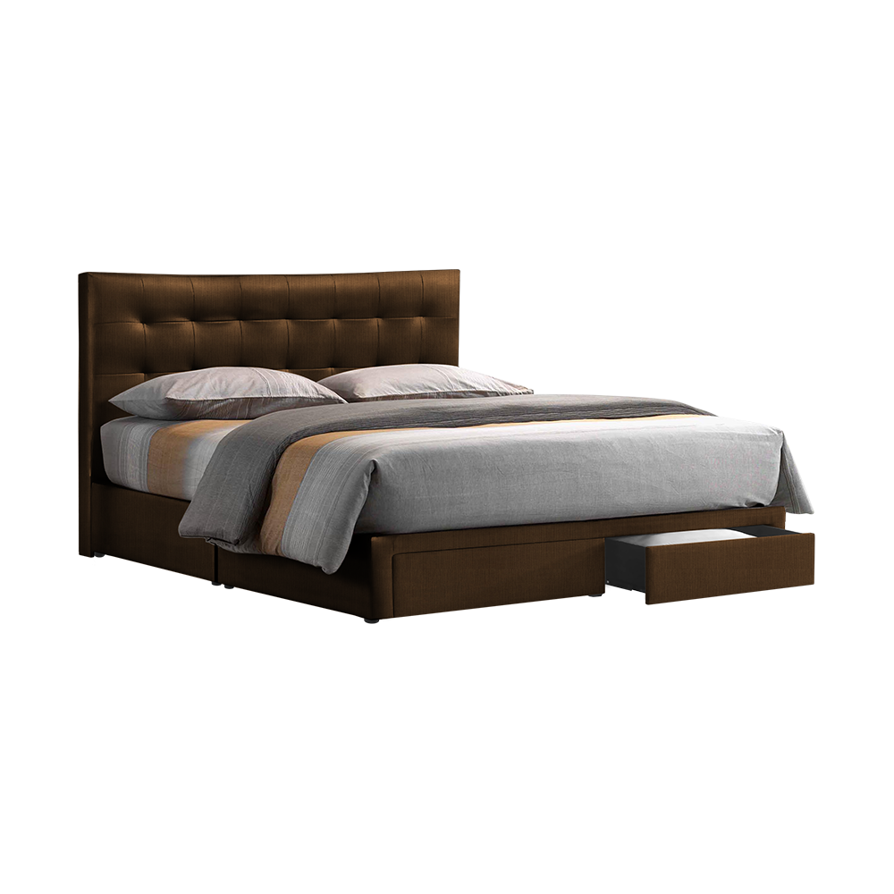 CLOE - Mix & Match Divan Bed Frame (with drawer) - Single / Super Single / Queen / King