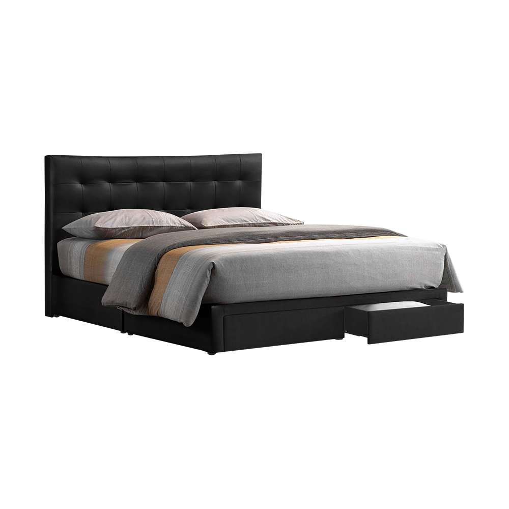 CLOE - Mix & Match Divan Bed Frame (with drawer) - Single / Super Single / Queen / King
