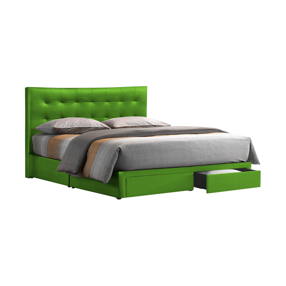 CLOE - Mix & Match Divan Bed Frame (with drawer) - Single / Super Single / Queen / King
