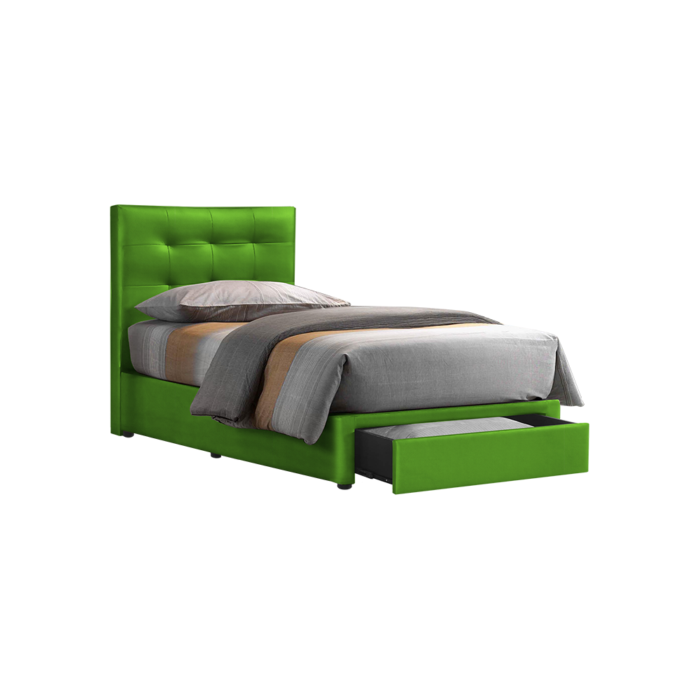 CLOE - Mix & Match Divan Bed Frame (with drawer) - Single / Super Single / Queen / King