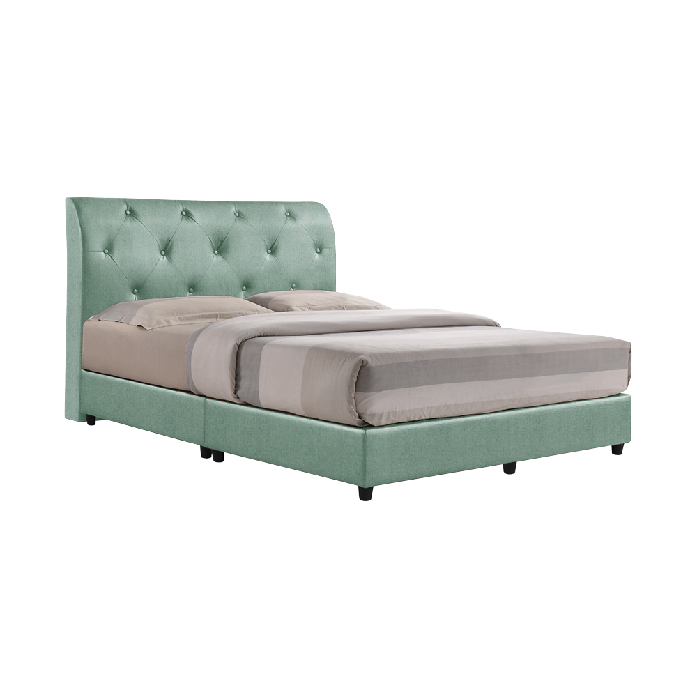 COWELL - Mix & Match Divan Bed Frame (without drawer) - Single / Super Single / Queen / King