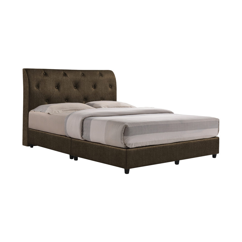 COWELL - Mix & Match Divan Bed Frame (without drawer) - Single / Super Single / Queen / King