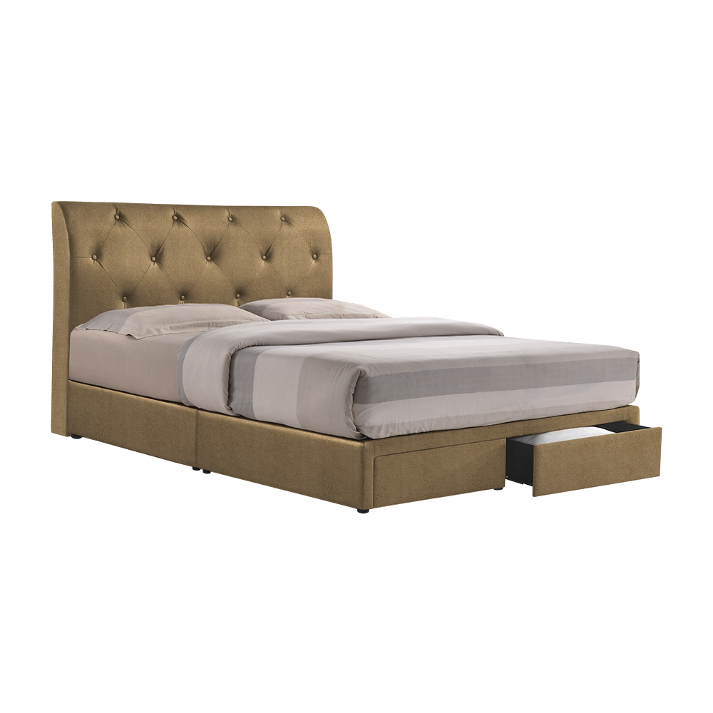 COWELL - Mix & Match Divan Bed Frame (with drawer) - Single / Super Single / Queen / King