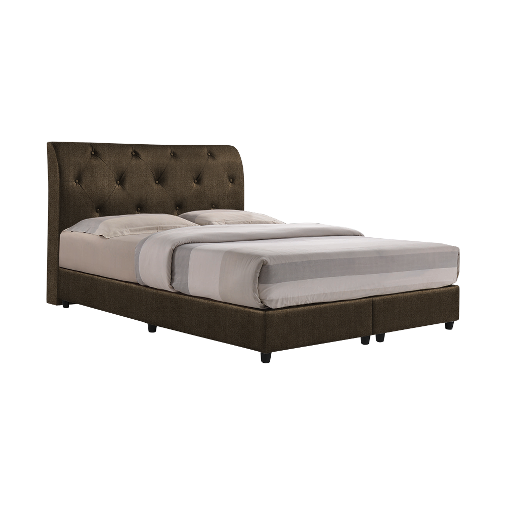 COWELL - Mix & Match Divan Bed Frame (without drawer) - Single / Super Single / Queen / King