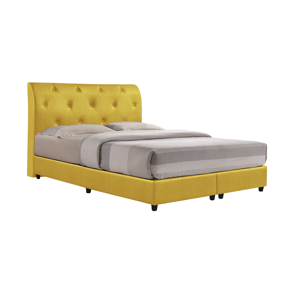 COWELL - Mix & Match Divan Bed Frame (without drawer) - Single / Super Single / Queen / King
