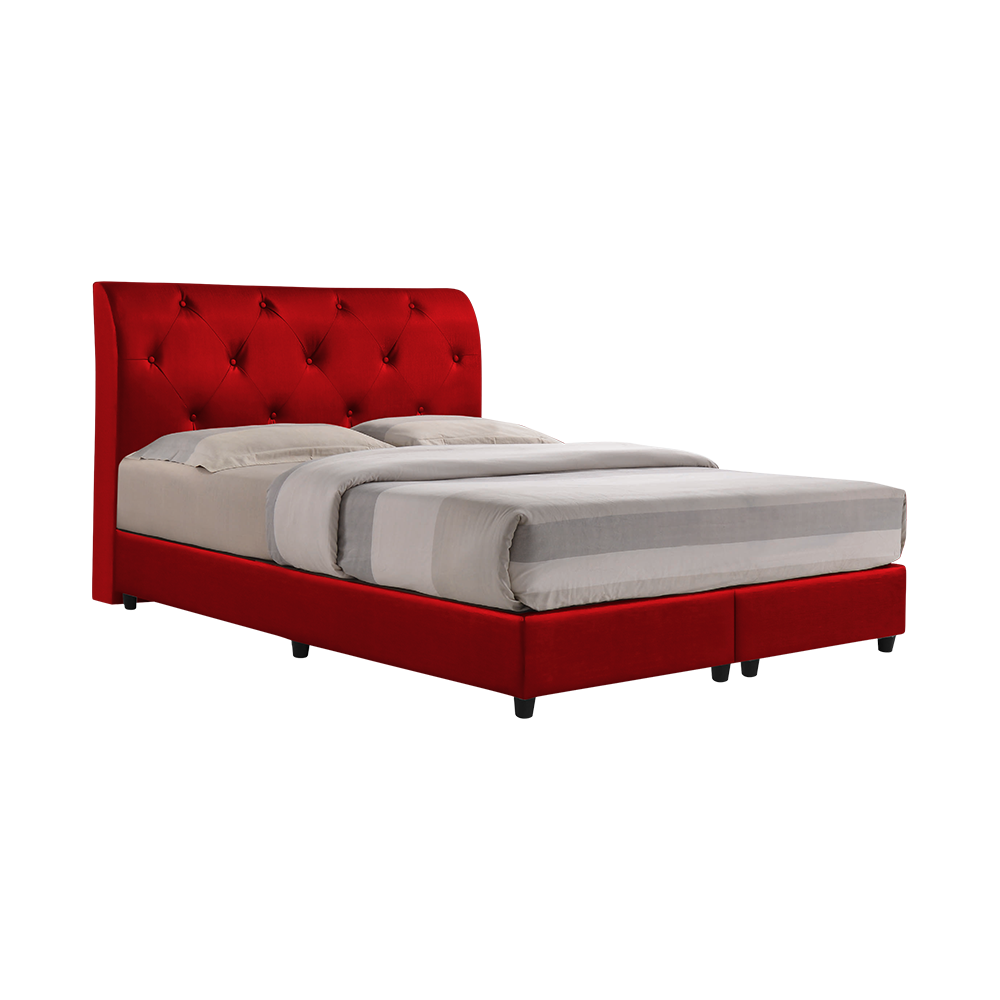 COWELL - Mix & Match Divan Bed Frame (without drawer) - Single / Super Single / Queen / King