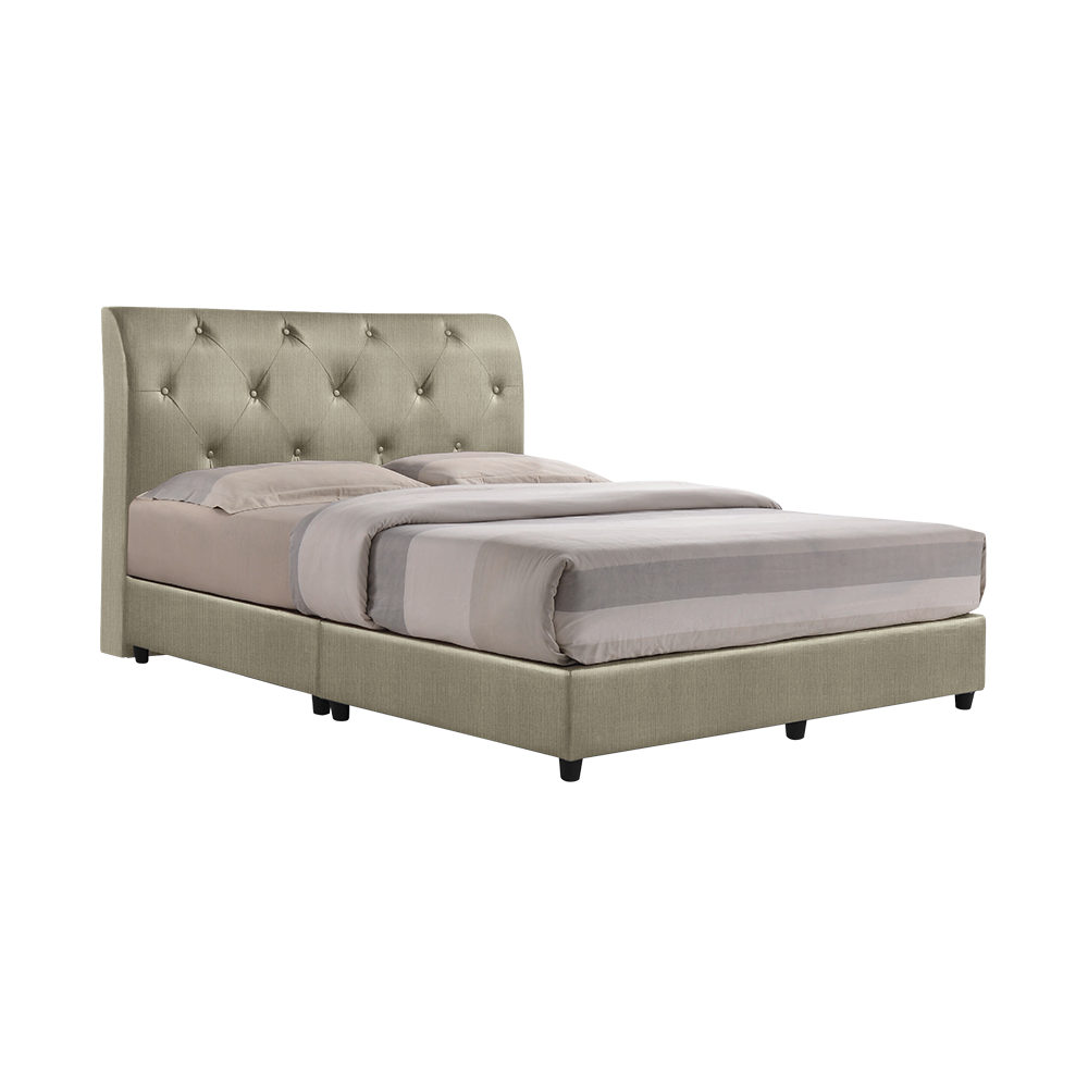 COWELL - Mix & Match Divan Bed Frame (without drawer) - Single / Super Single / Queen / King