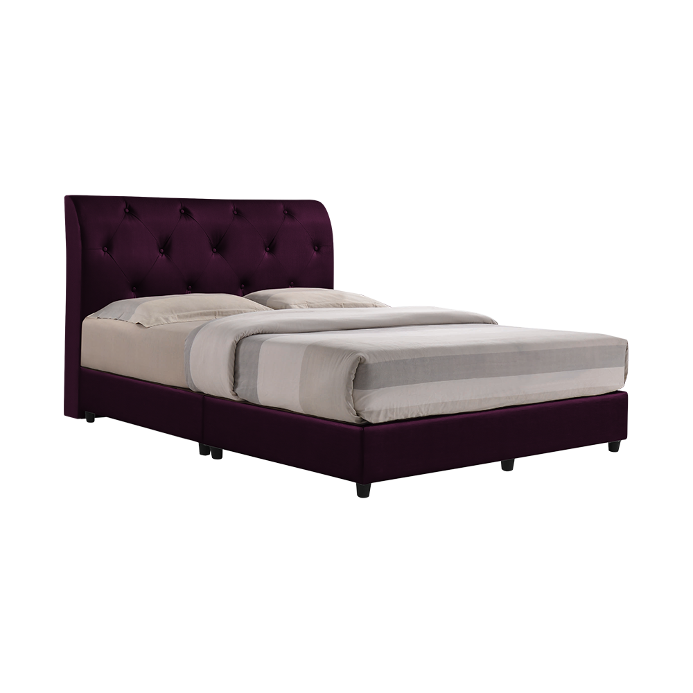 COWELL - Mix & Match Divan Bed Frame (without drawer) - Single / Super Single / Queen / King