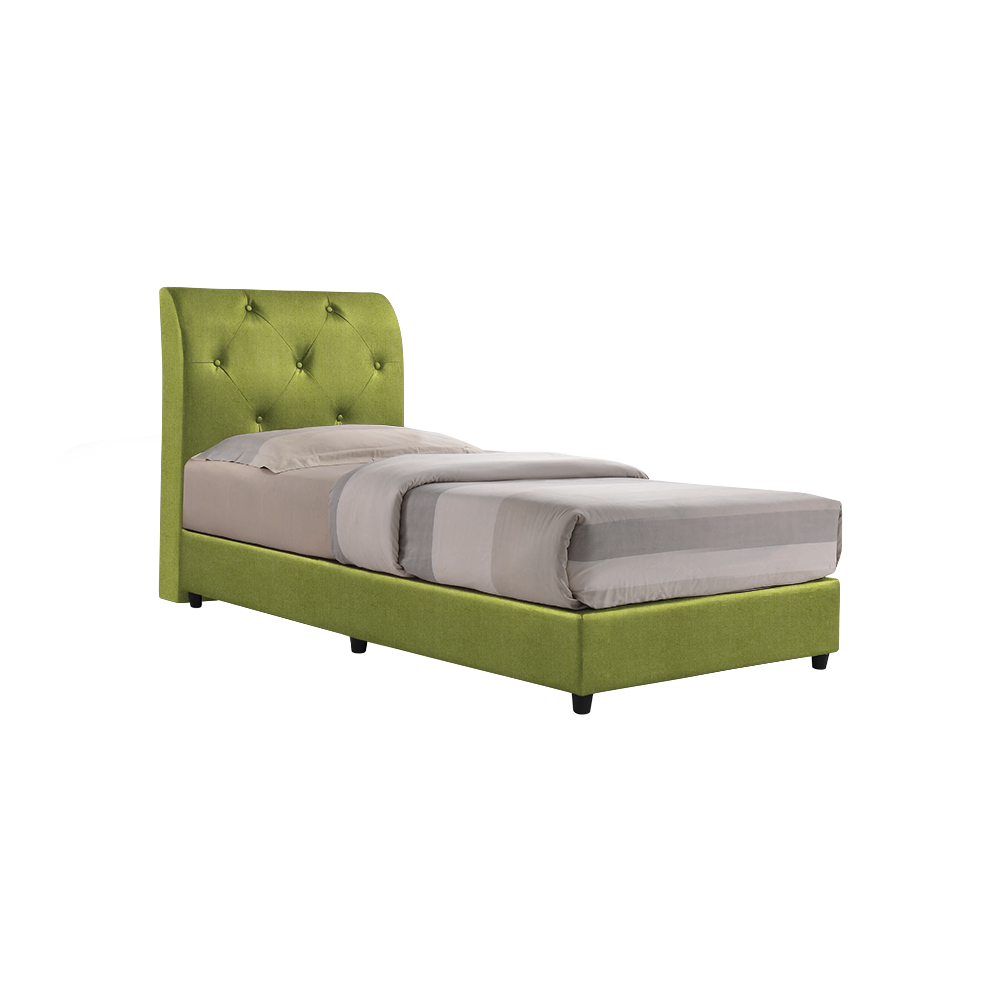 COWELL - Mix & Match Divan Bed Frame (without drawer) - Single / Super Single / Queen / King