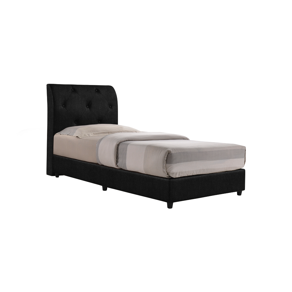 COWELL - Mix & Match Divan Bed Frame (without drawer) - Single / Super Single / Queen / King