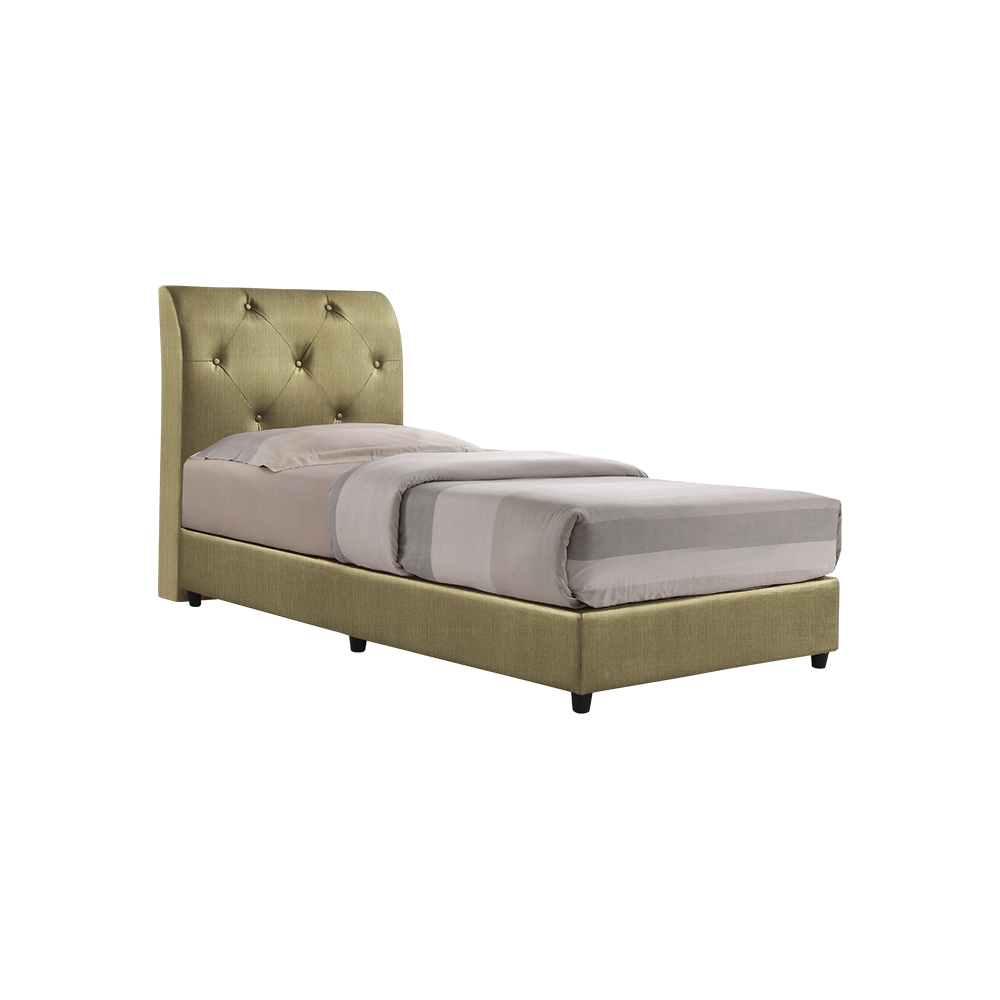 COWELL - Mix & Match Divan Bed Frame (without drawer) - Single / Super Single / Queen / King