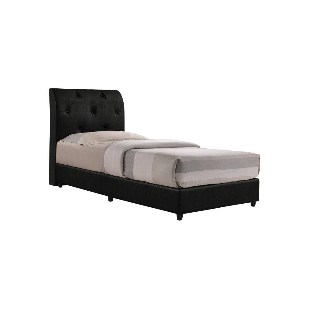 COWELL - Mix & Match Divan Bed Frame (without drawer) - Single / Super Single / Queen / King